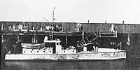 Photo # NH 102144:  USS Quest in port during World War I