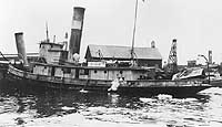 Photo #  NH 102166:  Tug Roselle, probably photographed prior to World War I