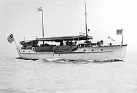 Photo #  NH 102243:  Motor Boat Susanne underway, prior to World War I