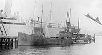 Photo #  NH 102261:  Trawler Tide in port, circa 1916-1918