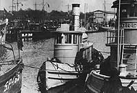 Photo # NH 102370:  USS Westchester in port, 1918