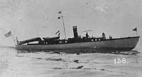 Photo #  NH 102407:  Steam boat Scout underway, prior to World War I