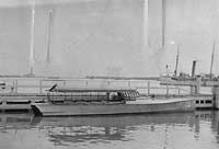 Photo # NH 102518:  USS Welcome in a Great Lakes port during World War I