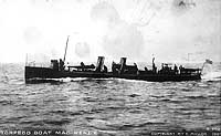 Photo # NH 102781:  USS MacKenzie underway, circa 1901