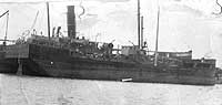 Photo #  NH 102836:  Barge Curacao, circa 1918