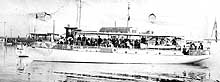 Photo #  NH 102905:  Motor boat Daisy in harbor, prior to her World War I Navy service