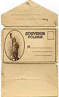 Photo # NH 103069-KN: 'Souvenir Folder' featuring photographs of and on board USS Louisville, circa 1918-1919