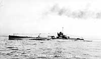 Photo # NH 13116:  USS S-13 entering San Francisco Bay during the 1920s