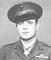 Photo # NH 103913:  Corporal Hershel W. Williams, USMCR
