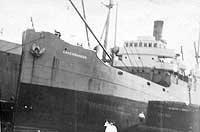 Photo #  NH 104073:  Freighter Lake Grainger in port, circa late 1918 or early 1919