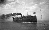 Photo #  NH 105242:  S.S. Puritan, which served as USS Puritan (ID # 2222) in 1918-1919