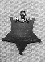 Photo # NH 105360:  Medal of Honor awarded to Ship's Cook William Blagheen, 1864