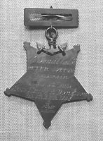 Photo # NH 105504:  Medal of Honor awarded to Peter Cotton