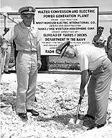 Photo # NH 105696:  Naval Base Guantanamo Bay, Cuba, circa February 1964.