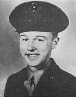 Photo #   NH 106303:  Private First Class Richard E. Kraus, USMCR