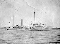 Photo # NH 107330:  USS Kenneth L. McNeal off Lorient, France, circa 1918
