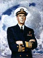 Photo # 80-G-K-13800: Adm. Ernest J. King, portrait by McClelland Barclay