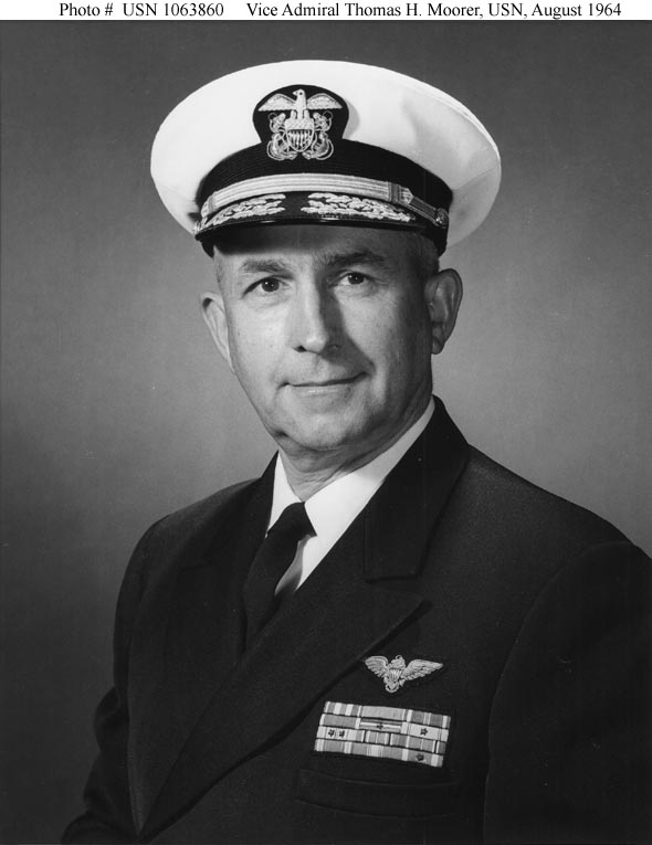 US People--Moorer, Thomas H., Admiral, USN.