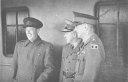Illustration: Left to right: Brigadier S. G. Savige, Lieut-General Blamey, Major-General L G. Mackay.