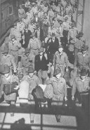 Illustration: A draft of Victorian recruits for the 6th Division entraining at Flemington for Puckapunyal, 2nd November 1939.