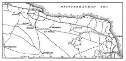 Map: Bardia to Tobruk