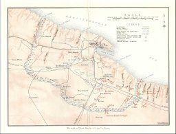 Map: Tobruk, 11 a.m. 21st January 1941