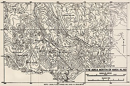 Map: The Area North of Amba Alagi