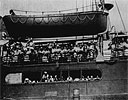 A contingent of Indian troops leaving for overseas