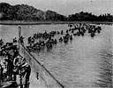 Reinforcements wade ashore at Myebon