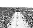 The narrow track across the forbidding Dida Galgalla Desert between Marsabit and Moyale.