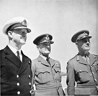 The three Commanders-in-Chief