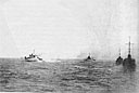 Escort Vessels on patrol