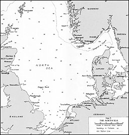 Map 5. The North Sea