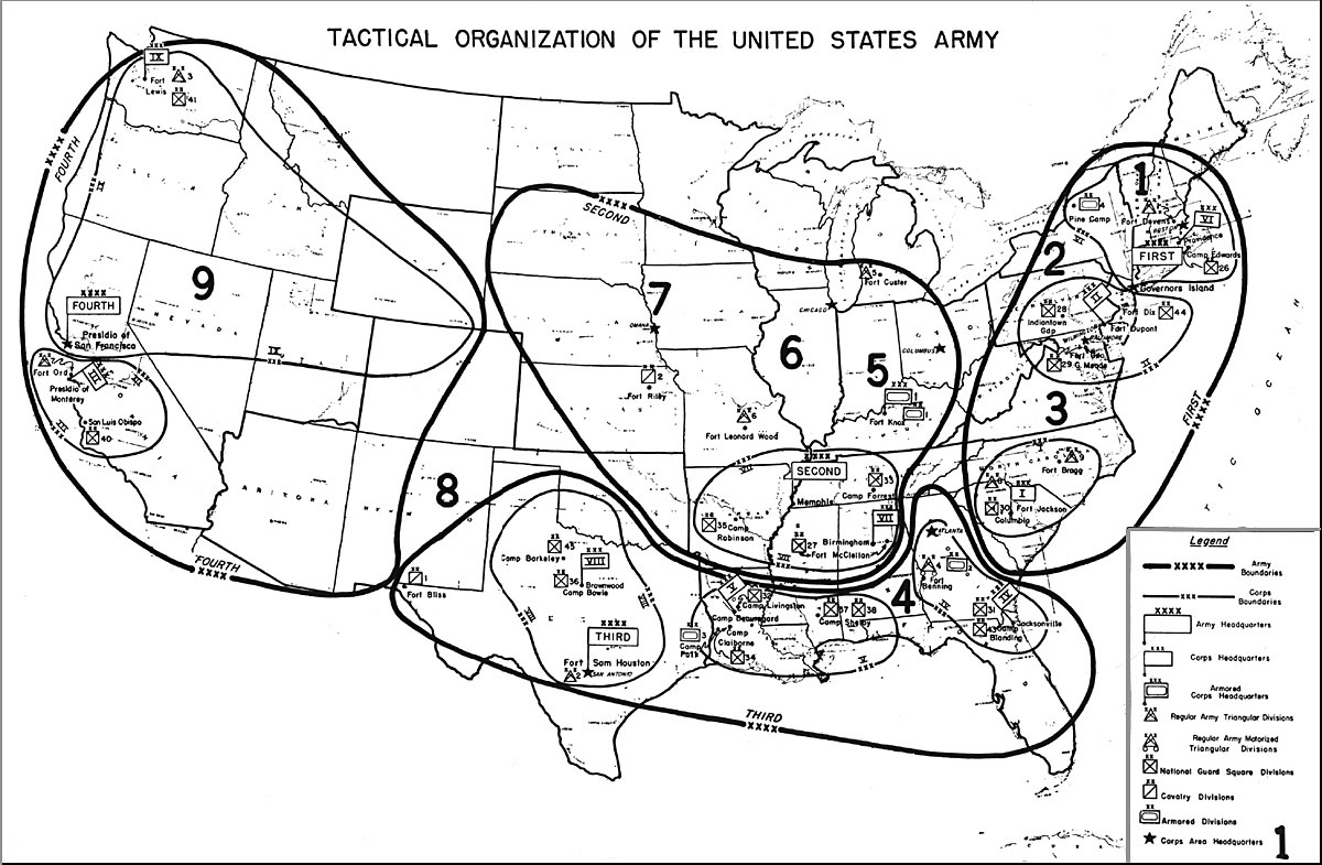 National Guard Organizational Chart