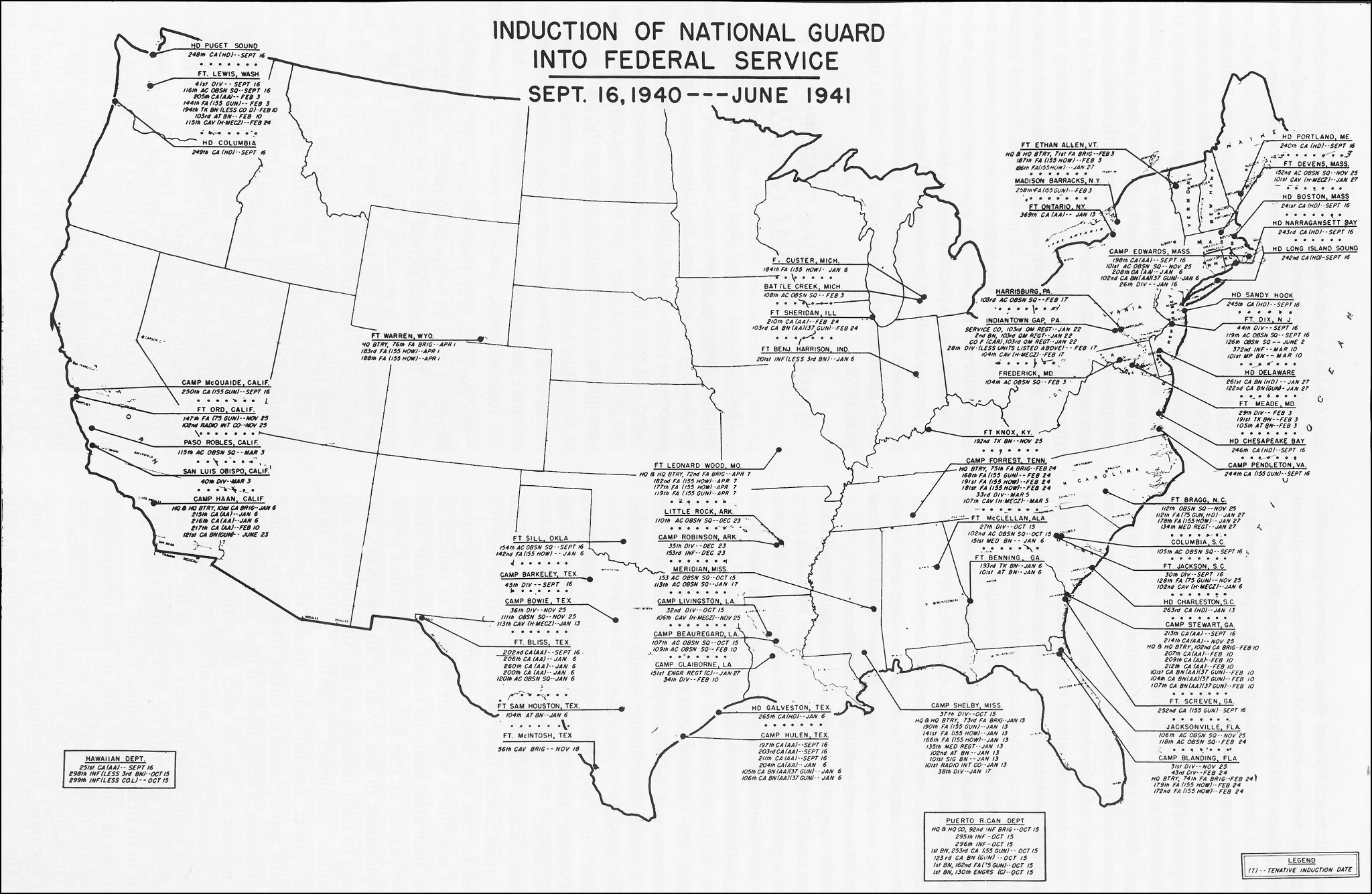 National Guard Organizational Chart