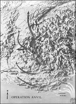 Map: Operation ANVIL