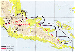 Plate No. 23, Axes of Advance, Papuan Campaign