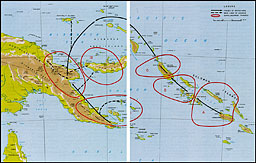 Plate No. 33, Operations Chart 'ELKTON Plan,' New Britain-New Ireland-New Guinea Area