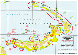 Plate No. 38, Enemy Ground Dispositions, Bismarck Archipelago, 30 November 1943