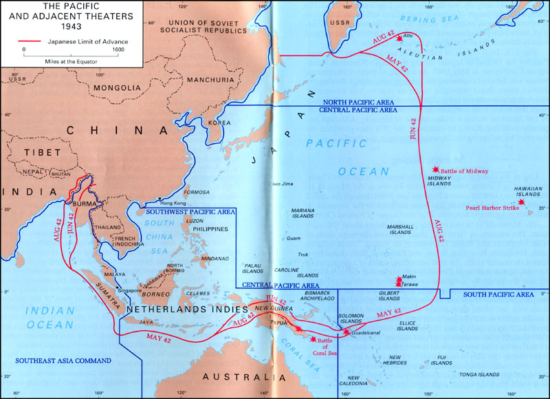 HyperWar: The U.S. Army Campaigns of World War II: Eastern Mandates