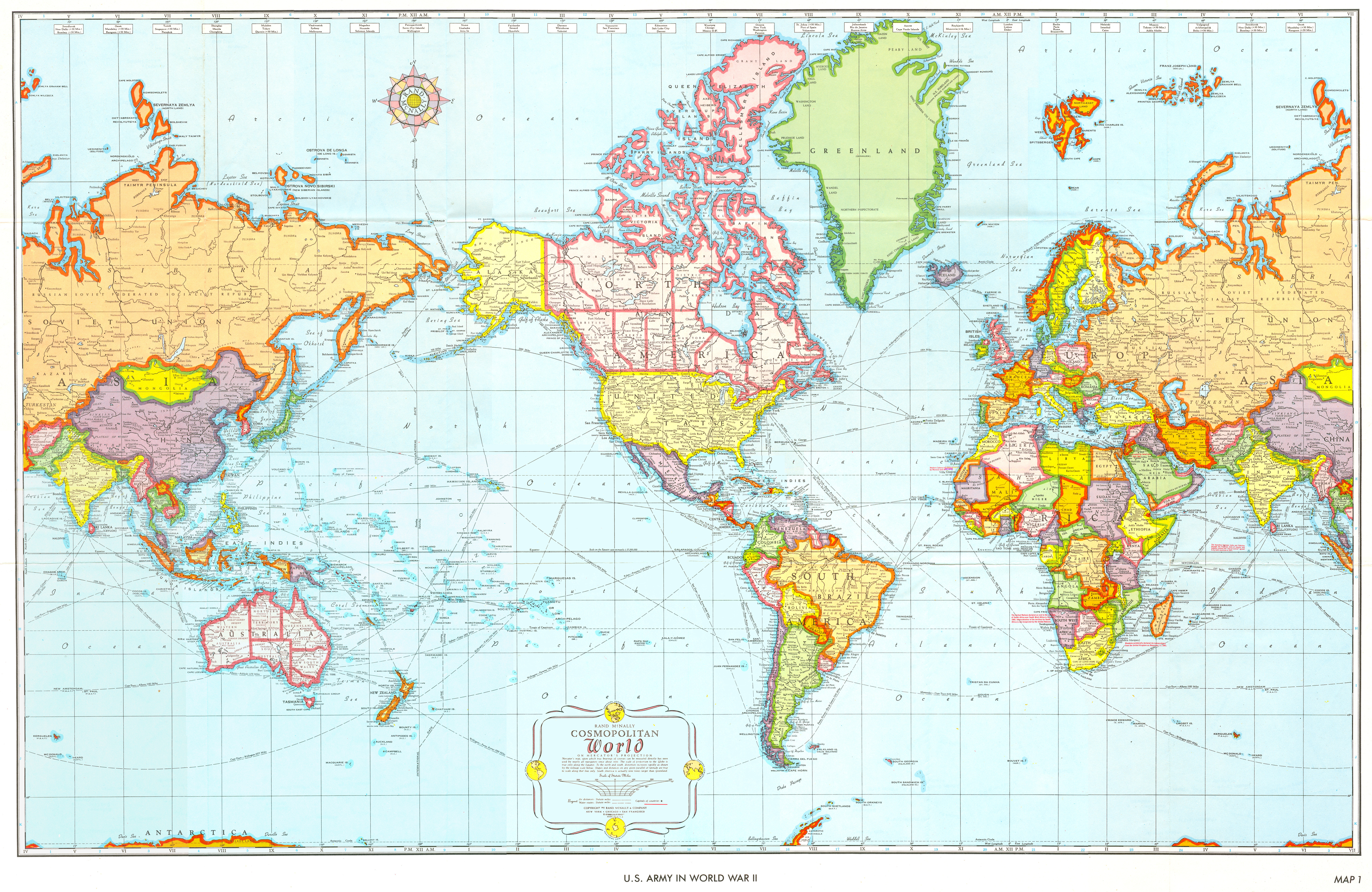 Мир география использования