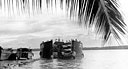 TRUCK, LOADED WITH AMMUNITION for the field artillery, landing on Arundel Island from an LCT(5)