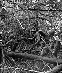 MEN RECEIVING ORDERS for the next attack