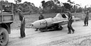 PILOTED SHORT-RANGE FLYING BOMBS found on Okinawa