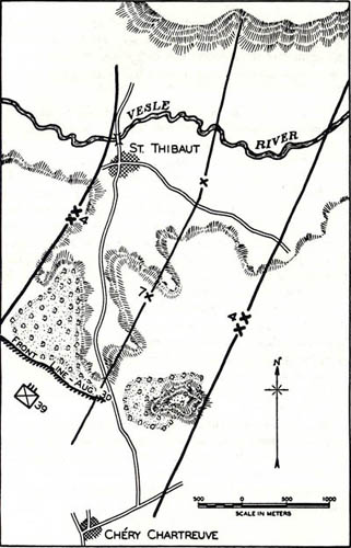 map of Chery Chartreuve
