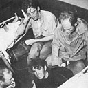 SURVIVORS OF THE COAST GUARD CUTTER <i>JACKSON</i> WHICH SANK DURING THE SEVERE EAST COAST SEPTEMBER HURRICANE IN 1944