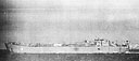 LST-16 WITH AN ELEVATED DECK, BUILT FROM BOW TO BRIDGE USED FOR LAUNCHING PIPER CUB PLANES