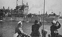 COAST GUARD MANNED LCI(L)-87 IS HOME FROM THREE INVASIONS IN THE EUROPEAN WAR THEATER