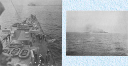BURNING OF THE USS Wakefield (AP-21), FORMERLY SS Manhattan