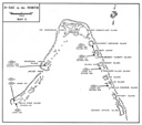 Map 8. D-Day landings prior to Roi-Namur